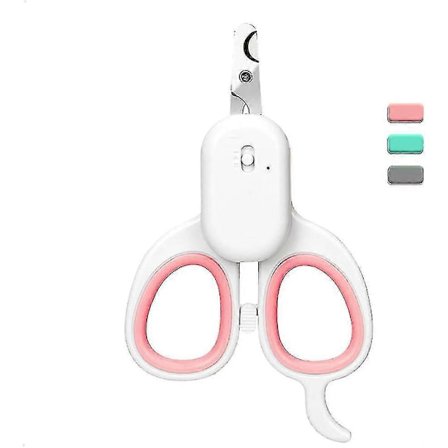 Kloklippere med LED-lys og UV-lys - Multifunksjonelle profesjonelle negleklippere