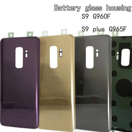 Kompatibelt batteribaksida för Samsung S9 Plus guld