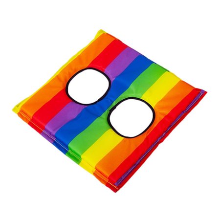 Hoppemåtte til førskolebørn, sensorisk måtte til drenge, gave, udendørs sport, 42cmx42cmx2cm (FMY)