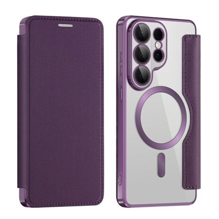 Samsung Galaxy S26 Ultra Wallet Cover Card Holder RFID Blocking - Dark Purple