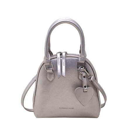 Mini Shell Crossbody Bag Underarm Bag SØLV