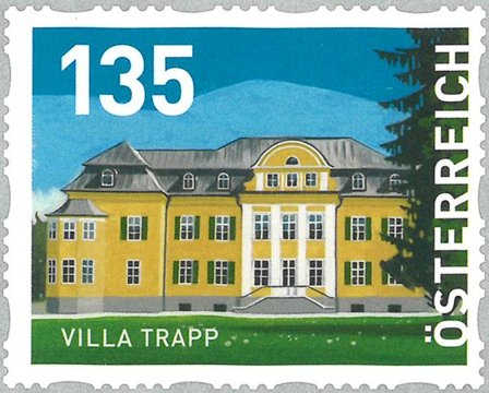 Østrig 2021 - Villa Trapp - Postfrisk frimærke