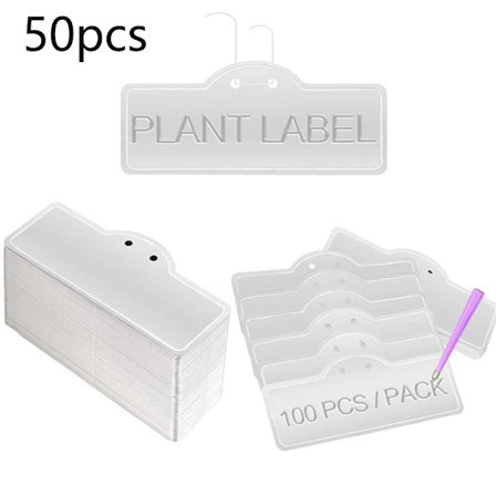 100 kpl Kasvien etiketit Puun tunnisteet 50 kpl 50 kpl