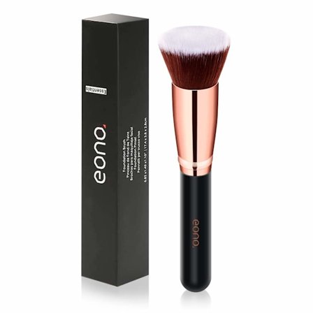 Sminkborste Foundation Brush Set Sminkborste Kosmetiskt Tillbehör för Kabuki Brush Foundation Makeup Accessory Brush Svart