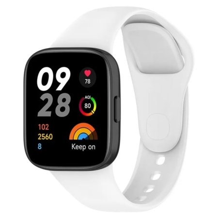 Handledsrem för Xiaomi Redmi Watch 3 Mjuk silikonersättningshandledsband Färgband för Redmi Watch3 aktivt armband
