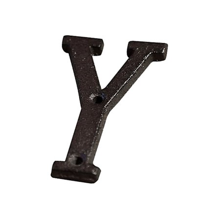 Kreativa Legering Smidesjärn Nummer Bokstav Kreativ DIY Hus Bokstav