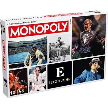 Monopol Elton John - brætspil (Engelsk)
