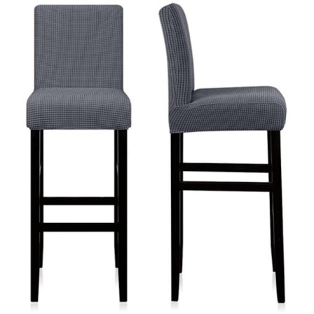 Rutiga Barstolsöverdrag, Stretch Bar Diskbänksstolsöverdrag