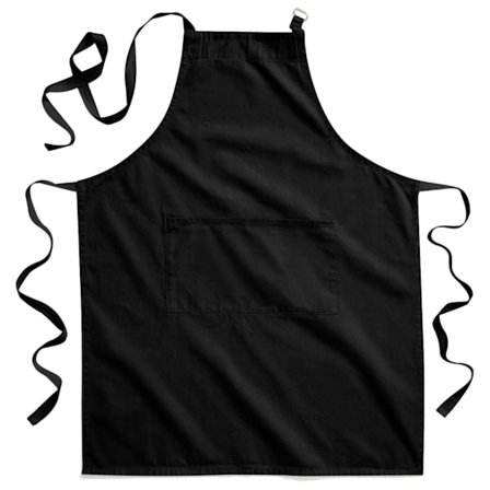 Westford Mill Unisex Vuxen Fairtrade Full Apron One Size Svart