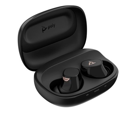 Poly Voyager Free 20 Black Earbuds +Basic Charge Case, 198122945184