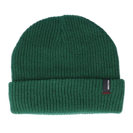 Brixton - Zelená cuff Beanie - Heist Hunter Green Cuff @ Hatstore