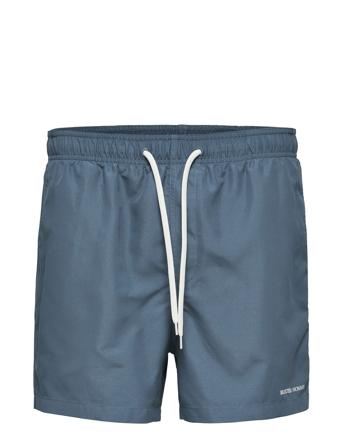Slhdane Swimshorts W Blue Selected Homme