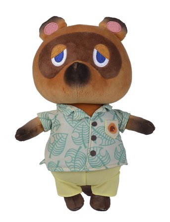 Simba Toys Animal Crossing, Tom Nook Plush (25 Cm) - Brown - ONE SIZE