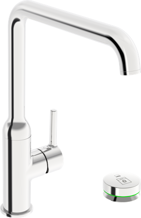 Oras Optima Style 2639FH Kjøkkenkran med strøm av, Bluetooth Krom, Baderom