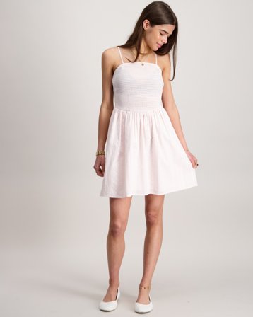 LMTD NLFHINETTE SL SHORT TUBE DRESS Rosa Kjoler Jente - Kids Brand Store