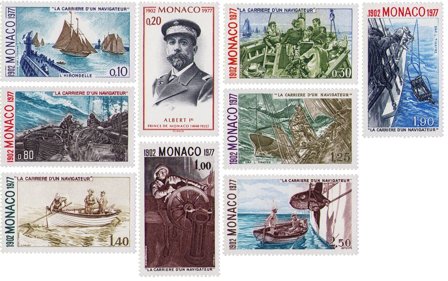 Monaco 1977 - YT 1084-1092 - Postfrisk