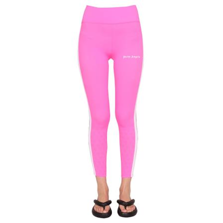 Palm Angels, Leggings Różowy, Kobieta, Rozmiar: L