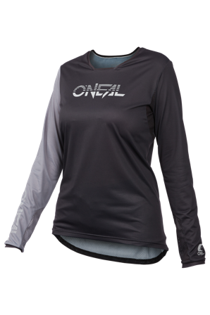 Maglia MTB Donna O'Neal ELEMENT HYBRID V.23 Nero-Grigio L