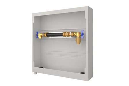 LK Systems 1882304 Vattenmätarskåp 550 x 550 mm Vänster, Installation