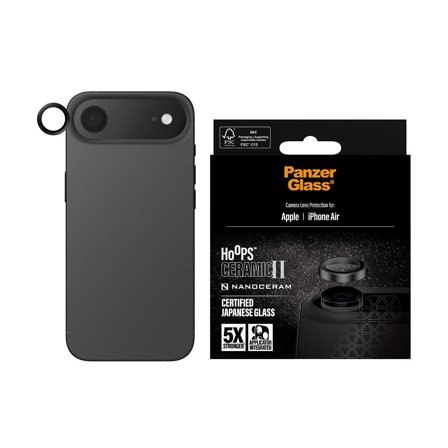 Panzer Hoops Ceramic II Camera Lens Protector iPhone Air PanzerGlass - High quality tempered glass screen protector