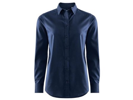 Skjorta Plainton dam marin XL - Lyreco - Yrkeskläder - Skjortor och blusar - Skjortor