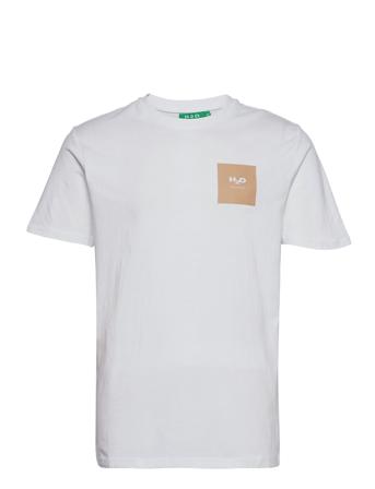 Lyø Organic Tee T-shirts Short-sleeved Hvit H2O