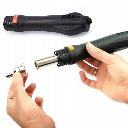 Hot-Air Håndtakshus for Loddekolbestasjon 858D – Beskyttende Reservedel | Enkel Montering | Reservedel for Rosfix 858D