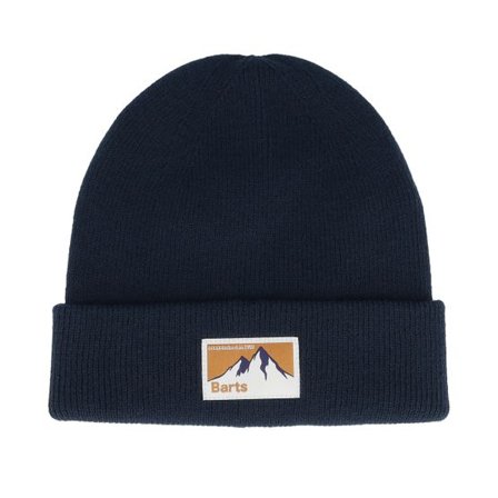 Barts - Blå cuff Beanie - Valgers Beanie Navy Cuff @ Hatstore