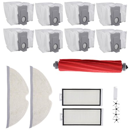 Q7 Max Q7 Max+ Q7 Plus T8 -robotti-imurin varaosat: pääharja, sivuharjat, suodatin, moppi, pölypussi