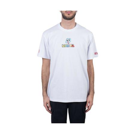 Octopus T-Shirt Gumball World Hvid, Herre
