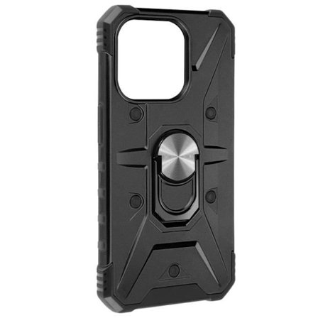 Coque Bague - AVIZAR - iPhone 15 Plus - Stötskydd - Bumper - Videostöd