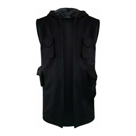 Marcelo Burlon Vests Sort, Herre Veste