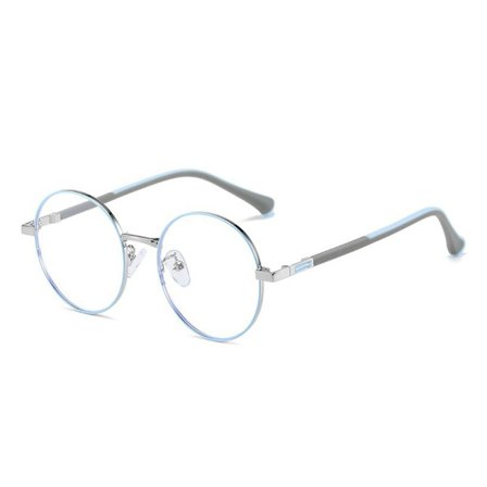 Sinivalolasit lapsille, pyöreät lasit 6 6 6