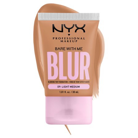 Nyx Professional MakeUp Bare With Me Blur Tint Foundation Light Medium 30ml - Fondotinta liquido