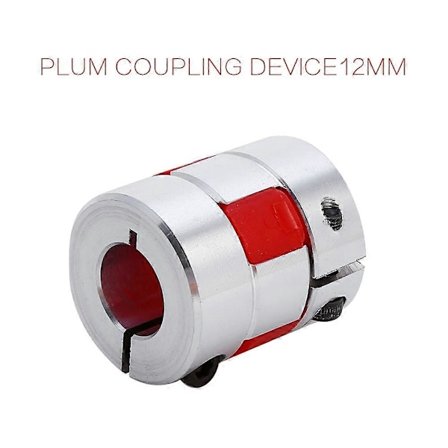 8mm x 12mm Fleksibel Plum Akselkobling CNC Trinmotor Encoder Kobling