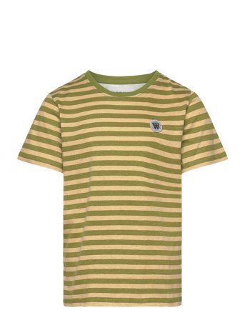 WOOD WOOD | Ola Junior Chrome Badge T-Shirt Gots | 110-116