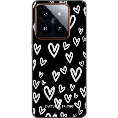 Yhteensopiva Puhelinkuori Xiaomi Xiaomi 14 Pro Cactus and Friends - Handdrawn Love Chaos