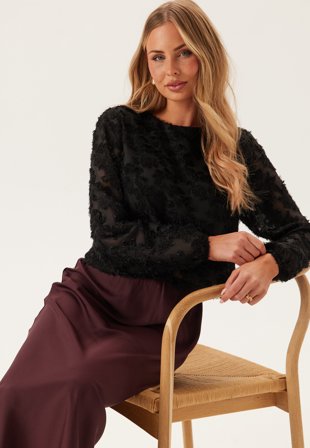 Pieces-Pcmiara Ls Top-L