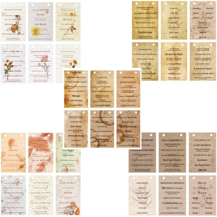 Vintage papir sitat papir ord papir