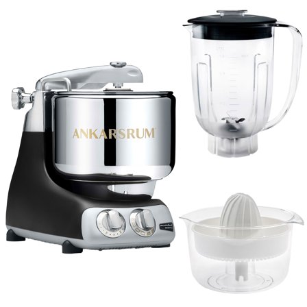 Ankarsrum Assistent AKM6230 + mixerkanna & citruspress, black | Köksmaskiner > Köksassistenter | Bagaren och Kocken