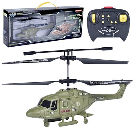 Ny Fjärrstyrd Helikopter, 3.5 Kanaler Rc Drone Helikopter Med Led-Ljus Natt