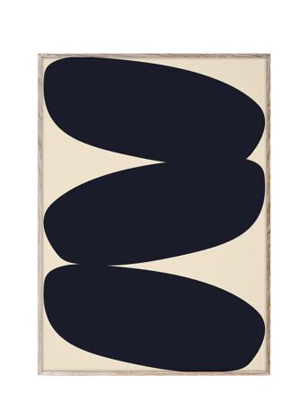 Solid Shapes 01 - 70X100 Home Decoration Posters & Frames Posters Graphical Patterns Monivärinen/Kuvioitu Paper Collective