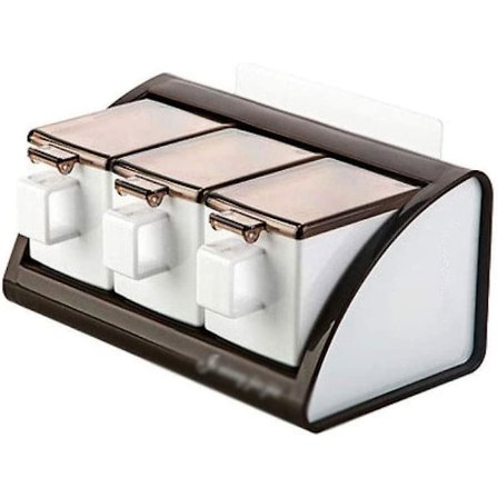 Krydderboks - Kjøkken Krydderhylle Boks Krydder Veggoppheng Kryddersett