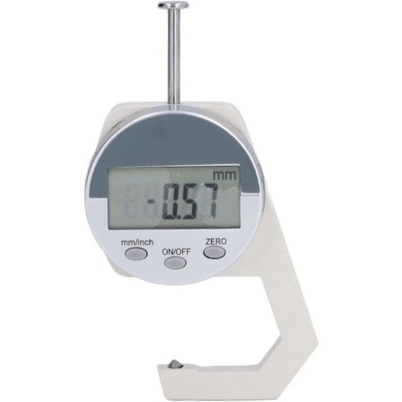 Digital elektronisk tykkelsesmåler, 0,01 mm mini-mikrometer måleværktøj til tyndt metal