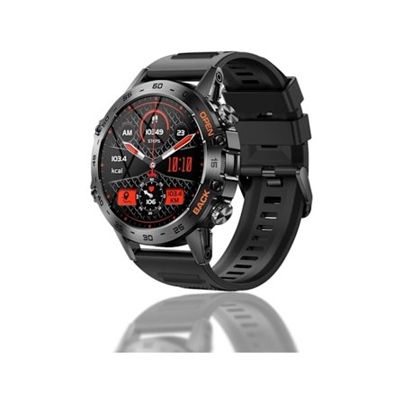 K52 Militär Smartklocka Herr Utomhus Vattentät Bluetooth Sportklocka 3,5cm HD Skärm Fitness Sömnövervakning