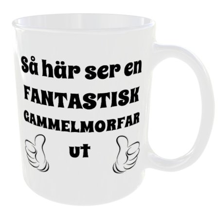 Mugg - Så här ser en fantastisk gammelmorfar ut