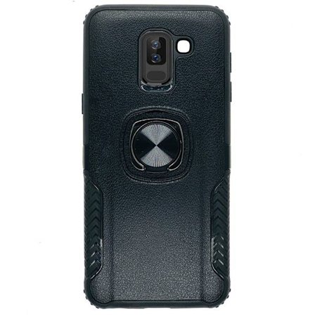 Samsung Galaxy A6+ - Skal med Ringhållare