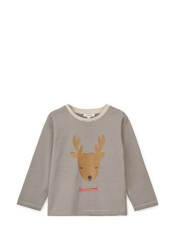 Apia Placement Longsleeve T-Shirt Tops T-shirts Long-sleeved T-shirts Beige Liewood