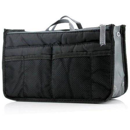 Bag In Bag Väskinsats Innerväska Svart 28cm * 18cm * 3-10cm