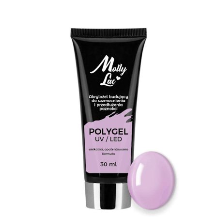 Polygel - Pulver gel - Vill orkidé 30ml - Akryl gel